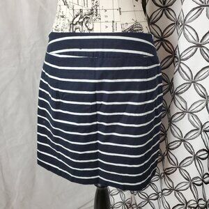 Banana Republic Striped Cotton Skirt - Size 10